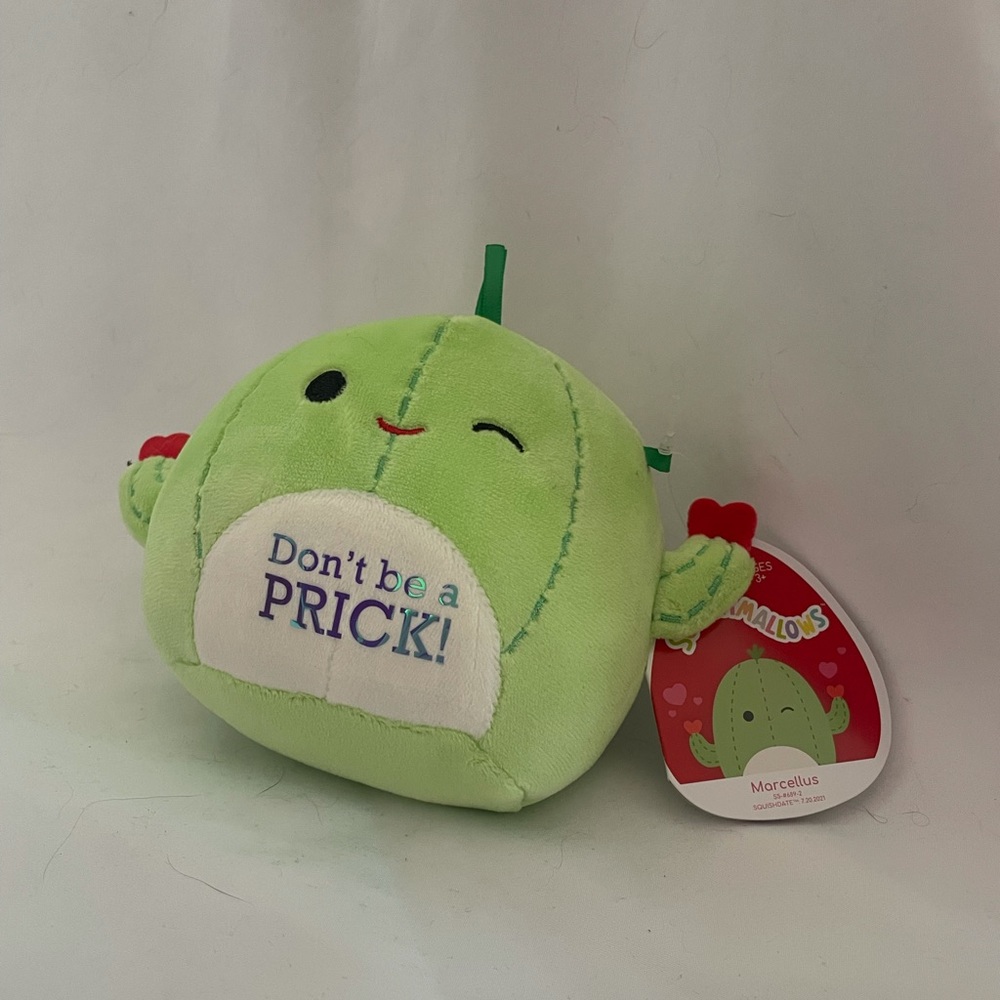 Funny custom Squishmallow, Marcellus! NWT